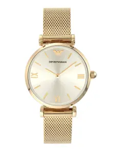 Emporio Armani Women Water Resistance Stainless Steel Analogue Watch AR1957