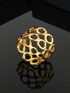 Estele Gold-Plated Finger Ring
