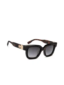 John Jacobs Masaba Edition Women Grey Wayfarer UV Protected Sunglasses (Large -209445