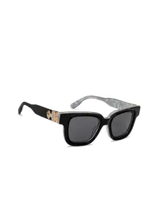 John Jacobs Masaba Edition Women Grey Wayfarer UV Protected Sunglasses (Large -209444)