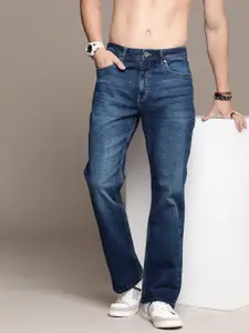 Roadster Men Mid-Rise Bootcut Stretchable Jeans