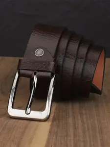 Provogue Men Slim Textured Formal Leather Belt