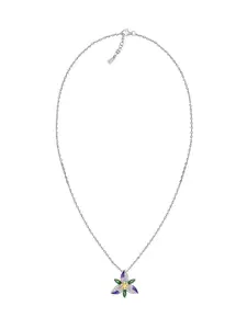 GIVA 92.5 Sterling Silver Rhodium Plated Stone Studded Convertible Finger Ring