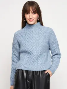 Madame Cable Knit Acrylic Pullover