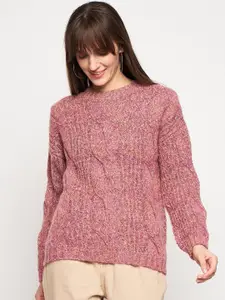 Madame Cable Knit Acrylic Pullover