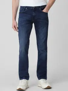 Mufti Men Slim Fit Light Fade Stretchable Clean Look Jeans