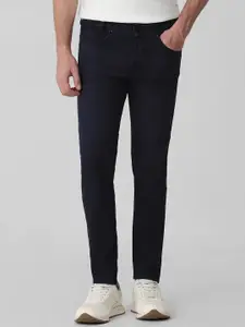 Mufti Men Mid Rise Tapered Fit Clean Look Stretchable Jeans