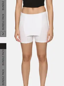 NOT YET by us Women Pack Of 2 Lounge Shorts