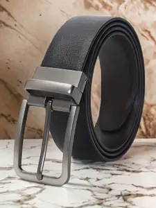 Roadster Men Textured Leather Belts