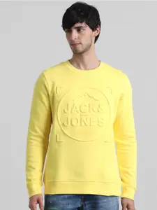 Jack & Jones Self Design Pullover Sweatshirt