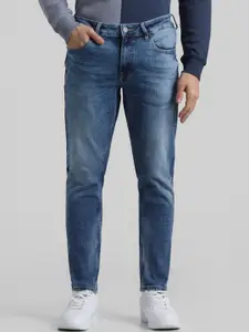 Jack & Jones Men Slim Fit Clean Look Heavy Fade Stretchable Jeans