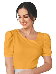 Dream Beauty Fashion V-Neck Puff Sleeve Top