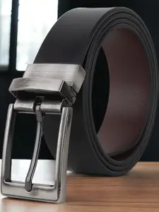 Roadster Men Leather Textured Belts