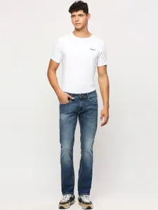Pepe Jeans Men Blue Slim Fit Heavy Fade Jeans