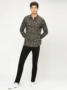 Pepe Jeans Floral Printed Cotton Casual Shirt