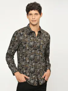 Pepe Jeans Floral Printed Cotton Casual Shirt