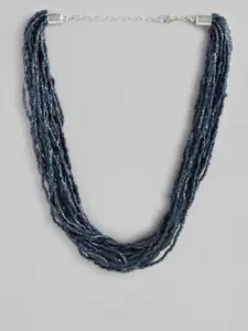 RICHEERA Beaded Multi-Layered Statement Necklace