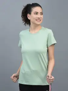 Dollar Missy Rapid-Dry Round Neck Slim Fit Sports T-shirt
