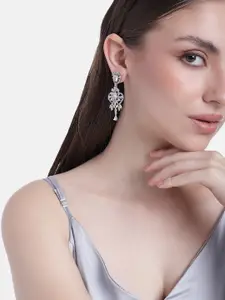 Estele Geometric Drop Earrings