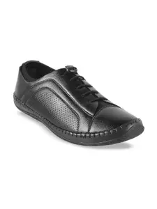 WALKWAY by Metro Men Perforated Textured Oxfords