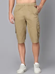 SAPPER Men Mid-Rise Cotton Cargo Shorts