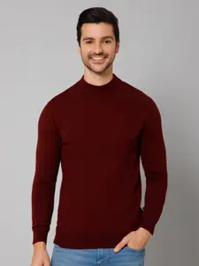 Cantabil Mock Collar Pullover Acrylic Sweater