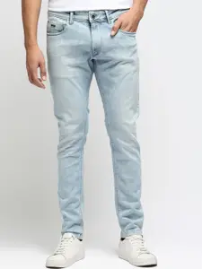 RARE RABBIT Men Slim Fit Heavy Fade Cotton Jeans