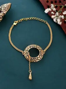 Voylla Gold-Plated Link Bracelet