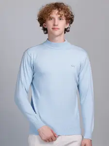 GODFREY High Neck Long Sleeves Wool Pullover