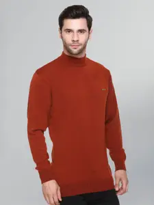 GODFREY High Neck Long Sleeves Wool Pullover