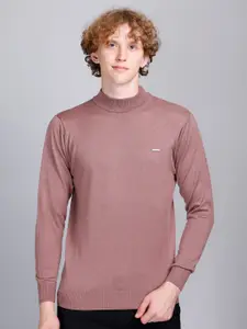 GODFREY High Neck Long Sleeves Wool Pullover