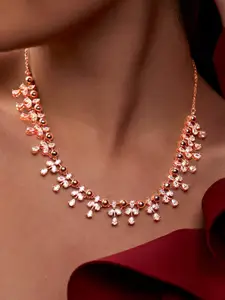 MINUTIAE Rose Gold Plated Necklace