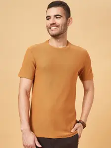 7 Alt by Pantaloons Round Neck Short Sleeve Relaxed Fit T-shirt