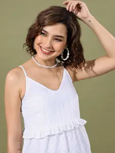 Vishudh Shoulder Straps A-Line Dress