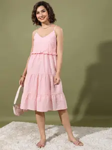 Vishudh Shoulder Straps A-Line Dress