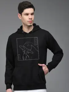 The Modern Soul Graphic Printed Hooded Pullover