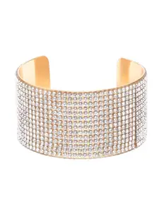 DressBerry Gold-Plated Cuff Bracelet