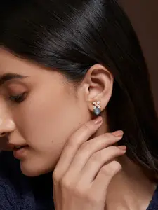 MINUTIAE Rose Gold Plated Studs Earrings