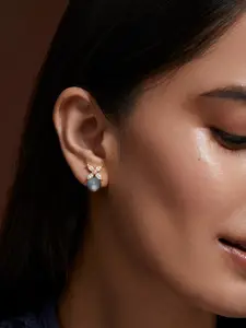 MINUTIAE Gold Plated Studs Earrings