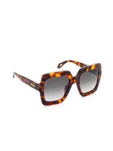 Just Cavalli Women Square Sunglasses With UV Protected Lens SJC02353829SG