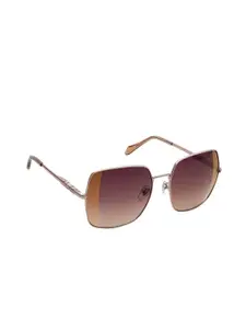 Just Cavalli Women Square Sunglasses with UV Protected Lens SJC03160F86GSG