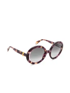Just Cavalli Women Round Sunglasses with UV Protected Lens SJC028517UXSG