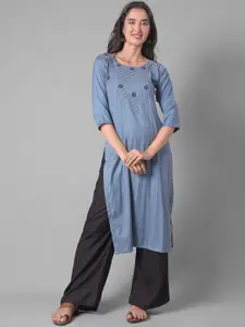 Dollar Missy Embellished Yoke Design Beads and Stones Straight Kurta