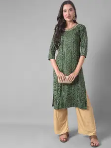 Dollar Missy Geometric Printed Straight Kurta