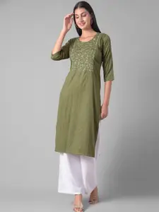 Dollar Missy Floral Embroidered Kurta