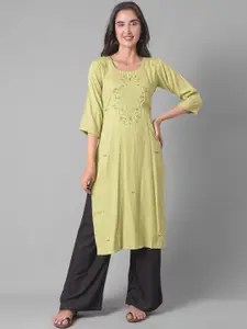 Dollar Missy Floral Embroidered Kurta
