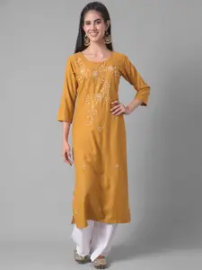 Dollar Missy Beads And Stones Embellished Straight Kurta