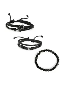 ALDO Men Set Of 3 Beaded Bracelets