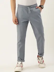POP CULTURE Men Mid-Rise Regular Trousers