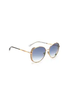 Jimmy Choo Women Round Sunglasses With UV Protected Lens 2037470005808